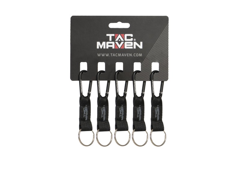 Pentagon Tac Maven Κρίκοι Πέντε Τεμάχια 5mm D25026-01Black