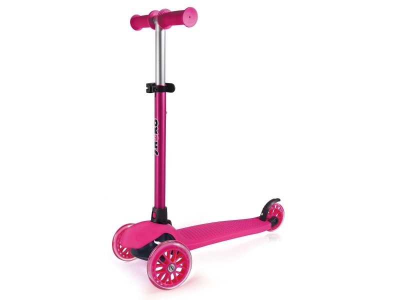 As Wheels Παιδικό Scooter Go Fit Με 3 ρόδες Σε Ροζ Χρώμα Για 3+ Χρονών