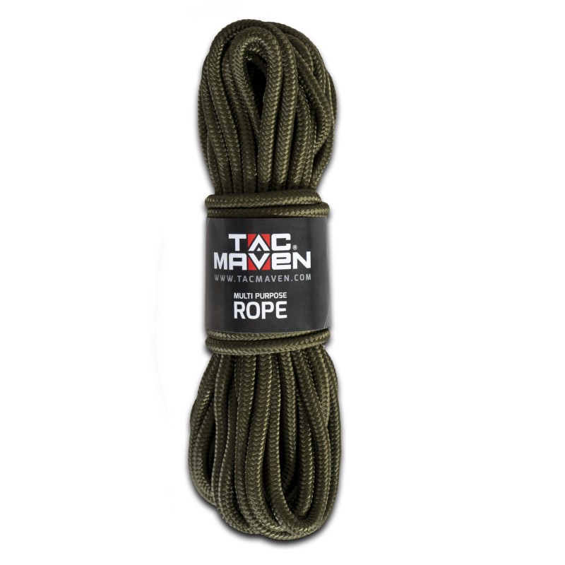 Tac Maven Σκοινί Αρτάνη Multi Purpose Rope 10mm X 15m D25009-06 Olive