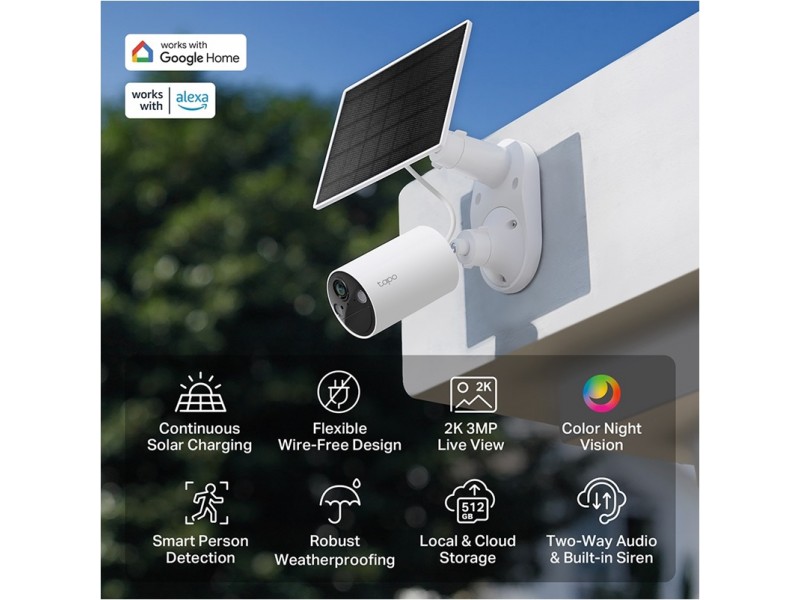 Tapo C410KIT – Ασύρματο Σύστημα Ασφαλείας με Κάμερα Wi-Fi και Hub
