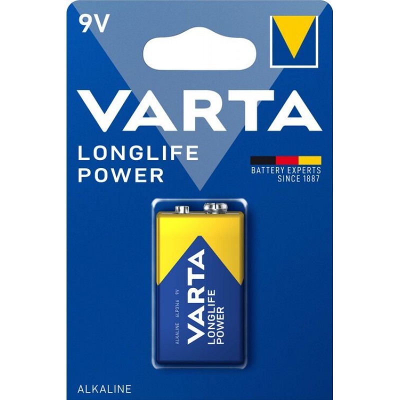  Varta Longlife Power 6LR61 9V (1τμχ)