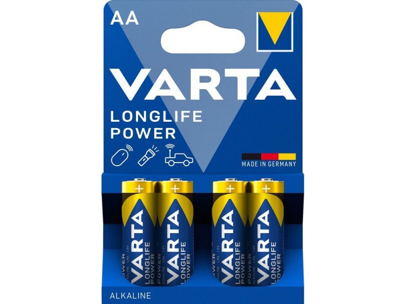  Varta Longlife Power LR6 AA (4τμχ)