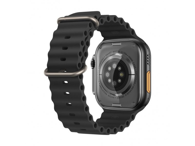 XO M8 Pro Smartwatch με Παλμογράφο (Μαύρο)